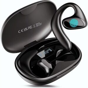 M8 AI Translation Earbuds 144 Languages Real Time Bluetooth Headphones Black